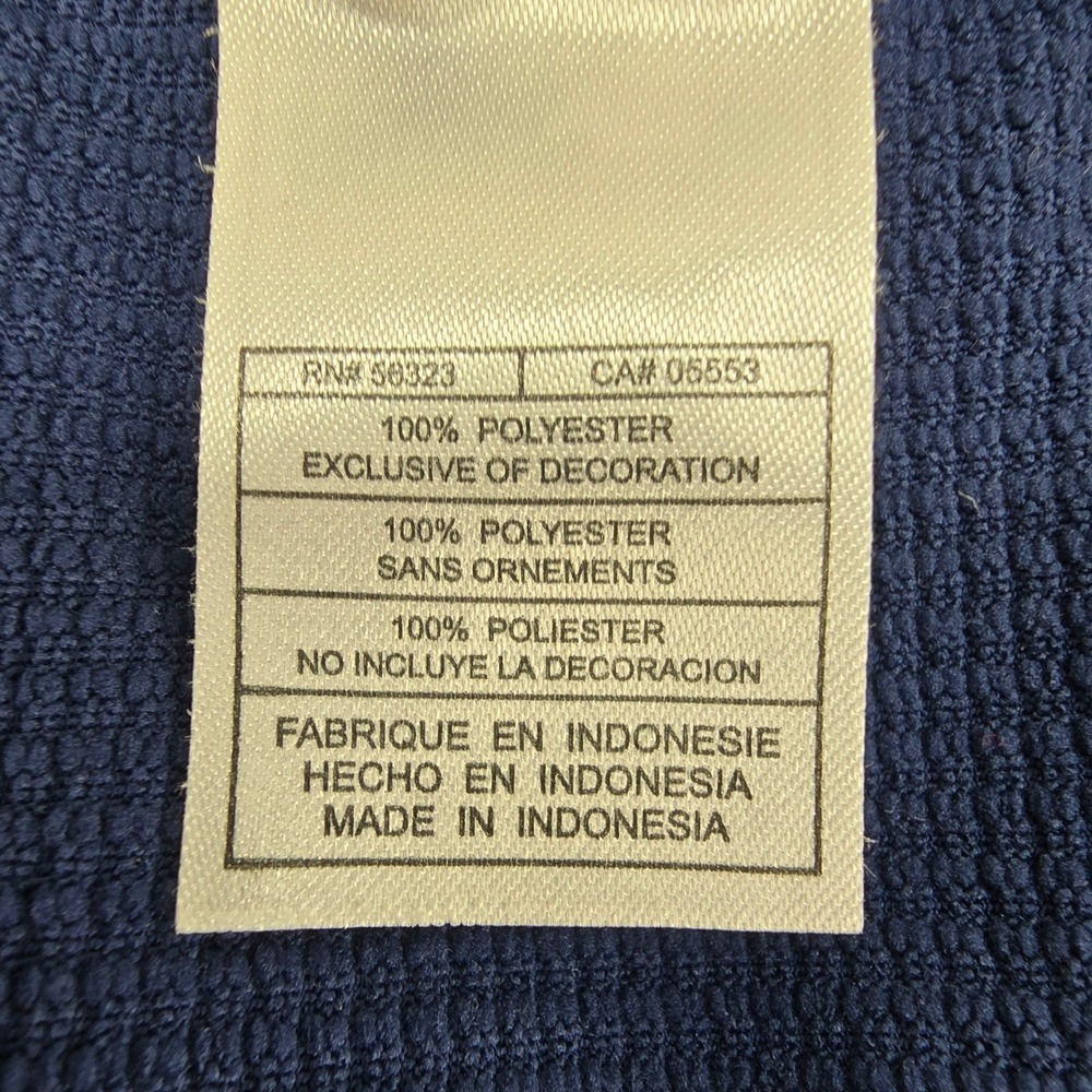 Nike Penn State Nittany Lions Polo Shirt Mens XL Navy Blue NikeFIT Team NCAA PSU - Picture 5 of 6